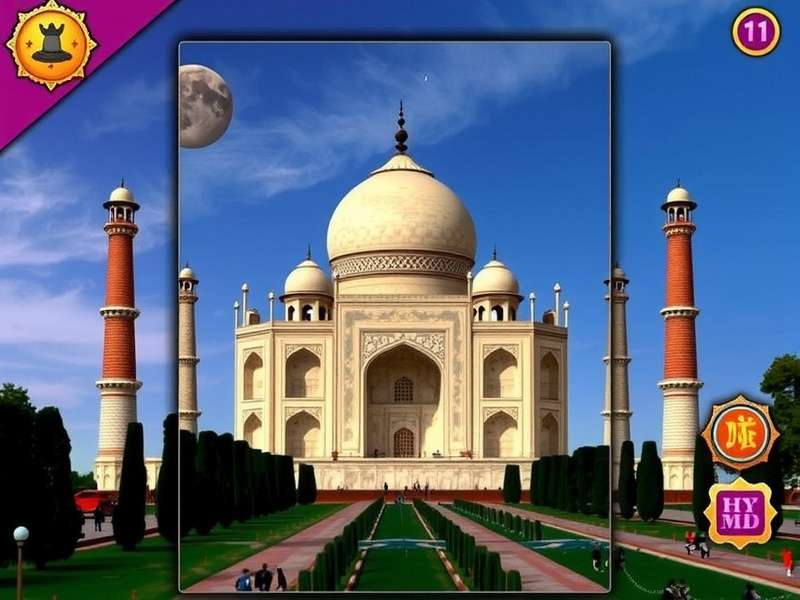 Taj Mahal Enigma Challenge Game Screenshot